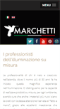 Mobile Screenshot of marchettiilluminazione.com